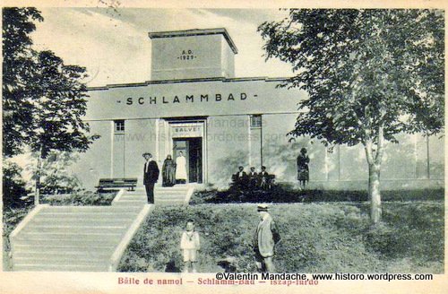 Art Deco style spa building, Bazna, Saxon Transylvania