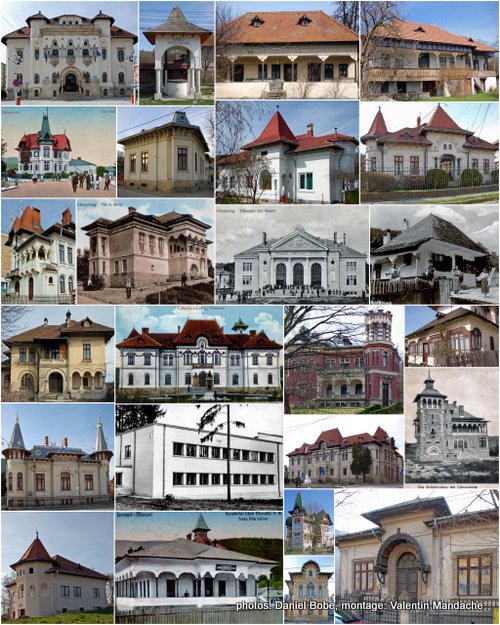 The historic architecture of Campulung-Arges