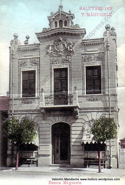 Little Paris style building, Turnu Magurele, southern Romania