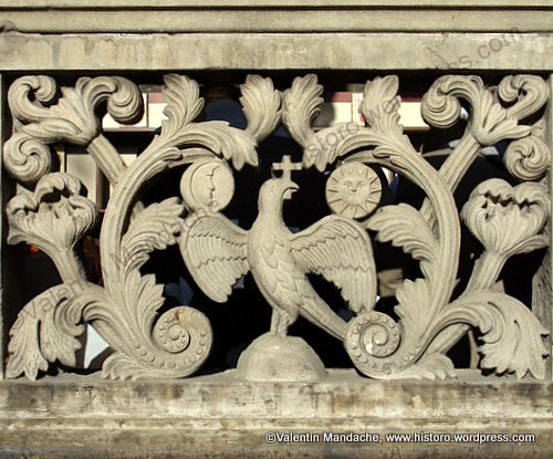 The Wallachian Eagle, St. George's church, Bucharest