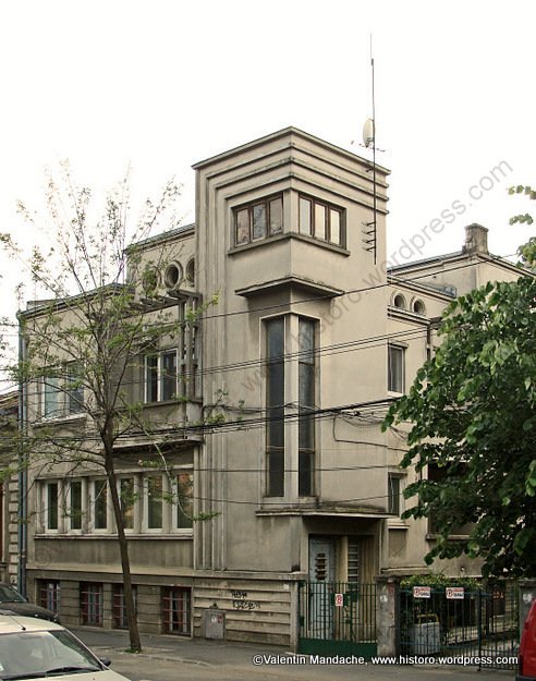 Bucharest mid-1930s Art Deco style house