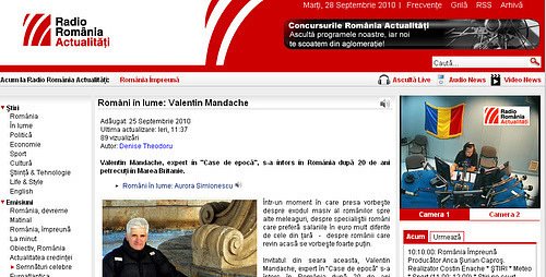Radio Romania Actualitati: Semnaturi Celebre