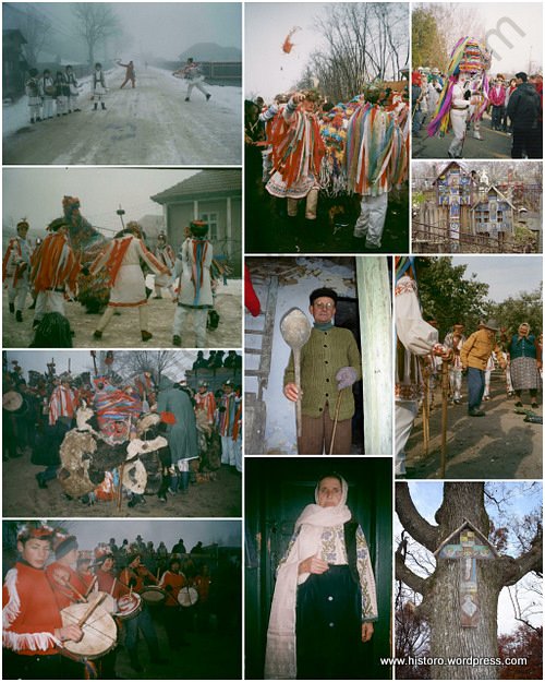 Bruegel-like scenes in Romanian vilages in the 2000s