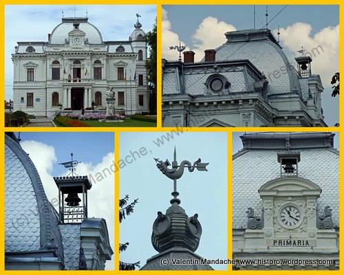 Targoviste town hall photomontage