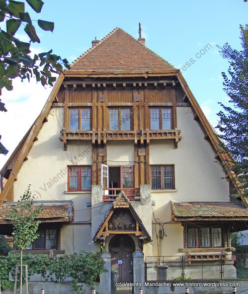 1930s Alpine chalet style house, Bucharest