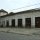 Neo-Romanian style truck garage