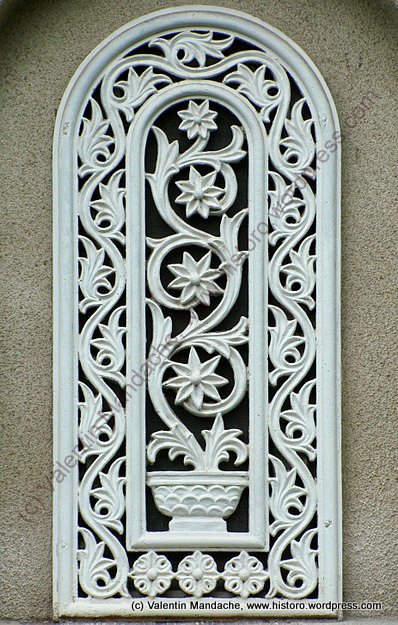 Neo-Romanian style decorative panel