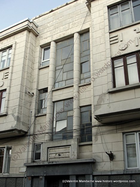 Architect Jean Monda designed building, Bucharest 1931