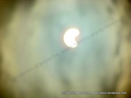 Bucharest solar eclipse: 4 Jan '11, 8:23h GMT