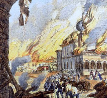 The Great Fire of Bucharest of 1847