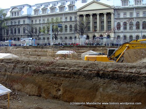 The Great Fire of Bucharest, 1847- archaeological remains