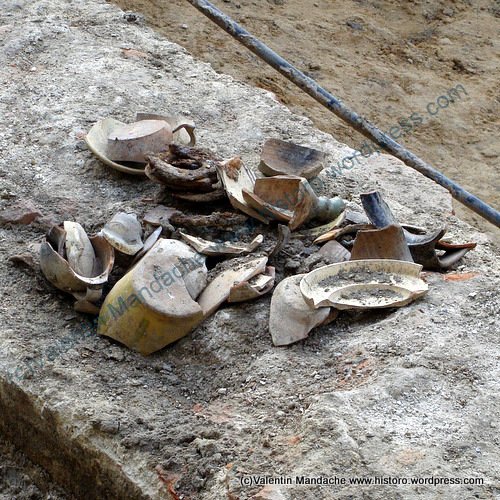 The Great Fire of Bucharest, 1847- archaeological remains