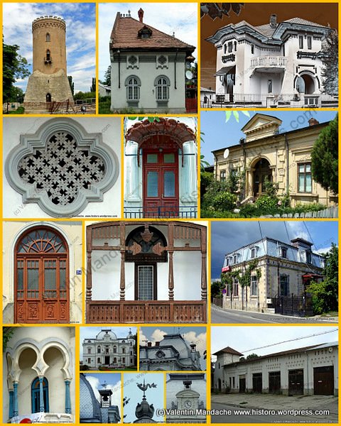 Architectural walking tour in Targoviste