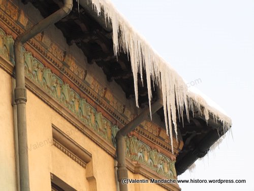"Neo-Romanian" winter, Bucharest