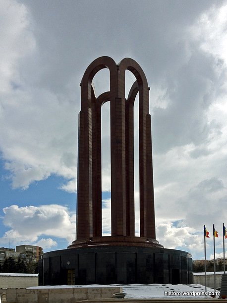 Communist heroes' mausoleum, 1963, Bucharest