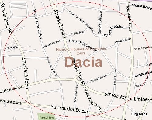 Historic Houses of Romania architectural tour in Dacia area