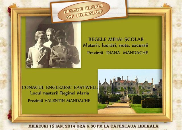 Conference on the formative years of King Michael and Queen Marie