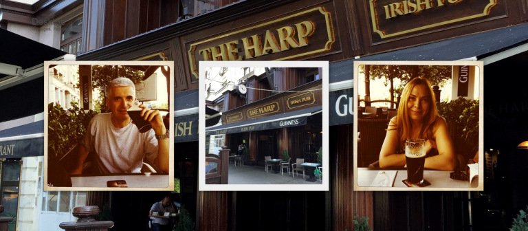 Historic Houses of Romania drinks event, at The Harp pub, on Thursday 13 August, from 18.30h